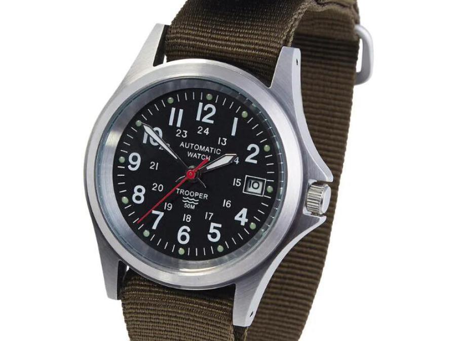 automatic watch trooper 50m